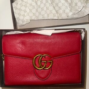 Gucci GG Marmont Chain Wallet